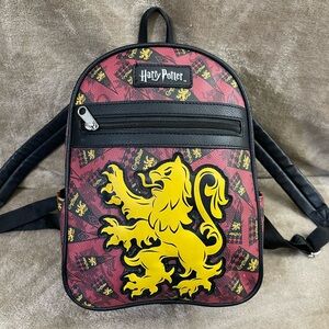 Loungefly Harry Potter Gryffindor Red & Black Mini Backpack